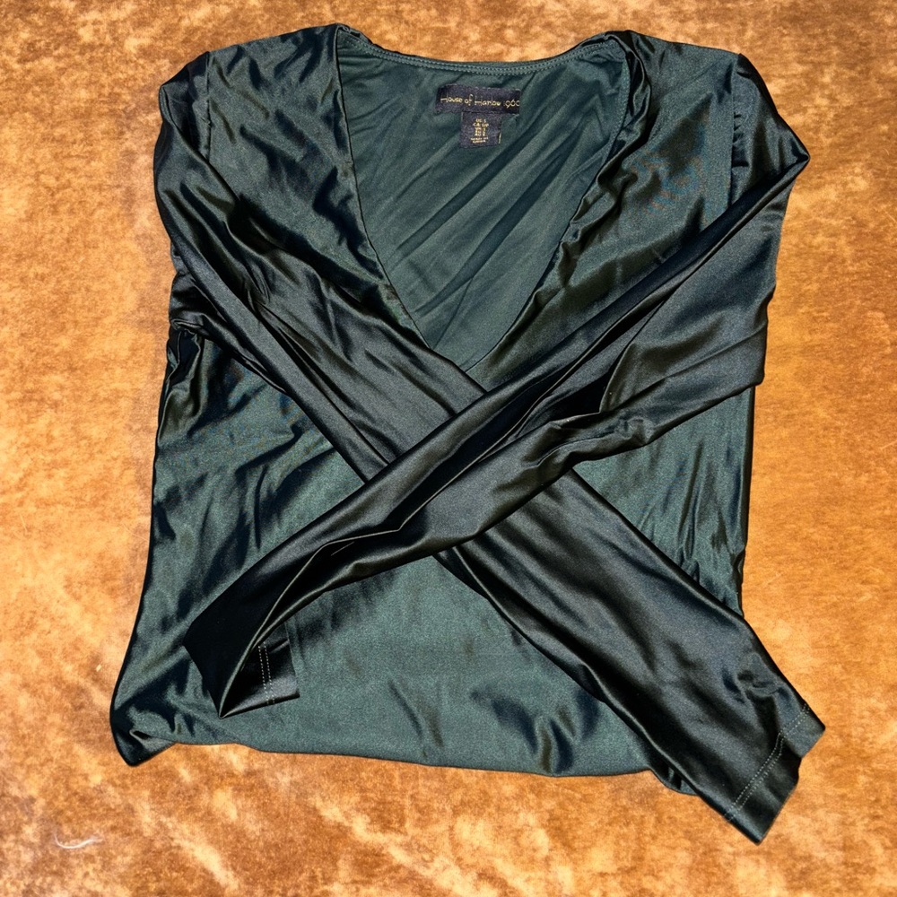 HOUSE OF HARLOW 1960 V Neck Bodysuit - Picture 5 of 10